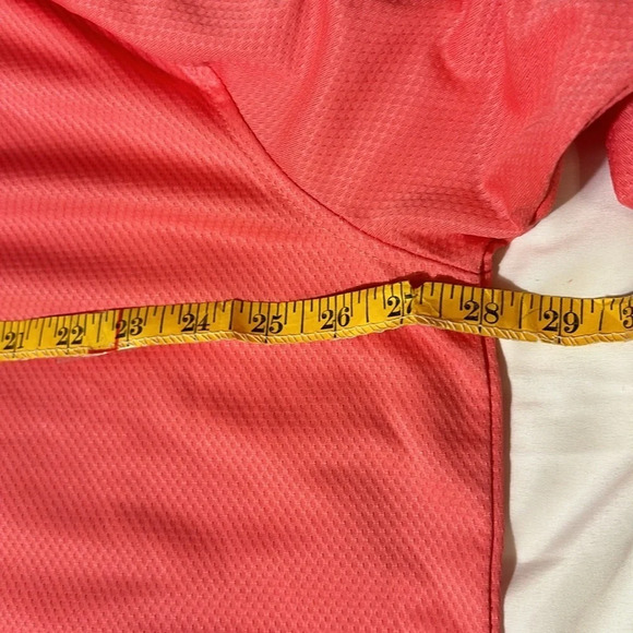 Pebble Beach Performance Polo Shirt Men's Short Sleeve - Coral size XXXL - Picture 6 of 9
